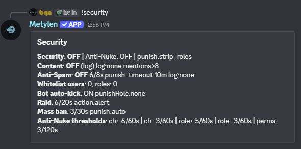 Anti Nuke & Raid Protection